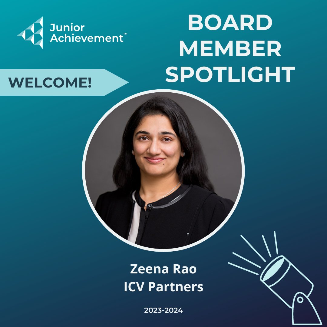 ja_miami's tweet image. 💼 We're excited to introduce Zeena Rao from ICV Partners as a new board member at JA Miami! Your expertise will play a vital role in empowering students with essential skills for success. Together, we're transforming the lives of nearly 42,000 K-12 students. #InspiringSuccess