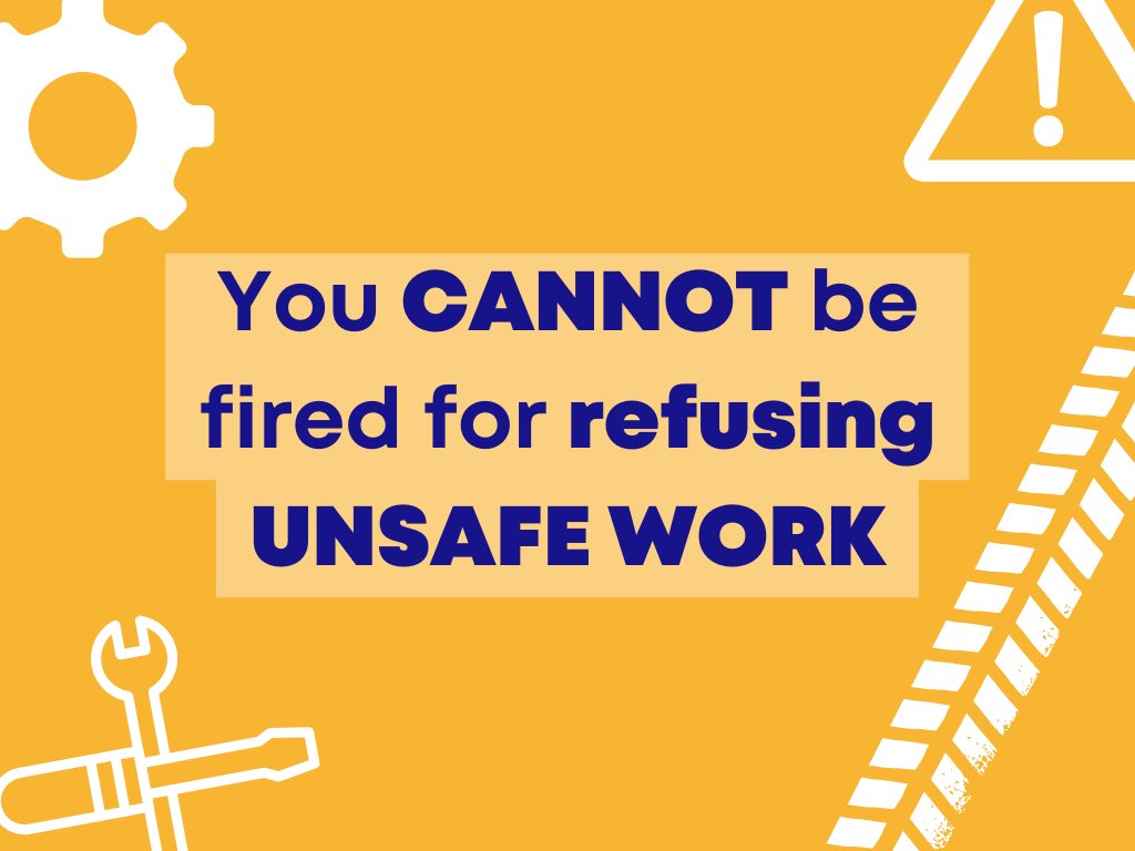 MonteMcNaughton's tweet image. If your working conditions are dangerous or unsafe, you CAN REFUSE IT.

The health and safety of Ontario&apos;s workers is always our top priority that’s why my ministry and the @WSIB are launching campaigns to help keep young workers safe.