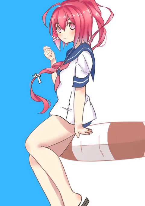 こないだワンドロで描こうとしてたイムヤさん