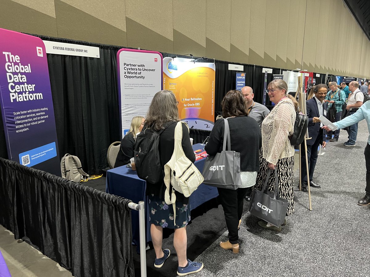 centersquaredcs's tweet photo. Cyxtera’s #federal team is answering the call with GPU-as-a-Service for US Department of Energy labs, federal systems integrators, and other government agencies at #NLITSummit in Milwaukee. Learn more about the Cyxtera Federal Platform at https://t.co/b5FmQ7AnCK https://t.co/4CAzlZ4LS0