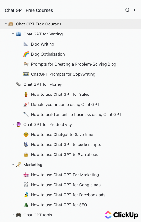 RobertClickUp's tweet image. ChatGPT is a FREE assistant  

But most people still don’t know how to use it. 

So I built ChatGPT Free Course Bundle

Easily worth $1000s, but for the next 24 hrs, it’s FREE!  

To get it:  1. Follow me
 2. Like &amp;amp; RT this tweet  
3. Reply &quot;bundle&quot;