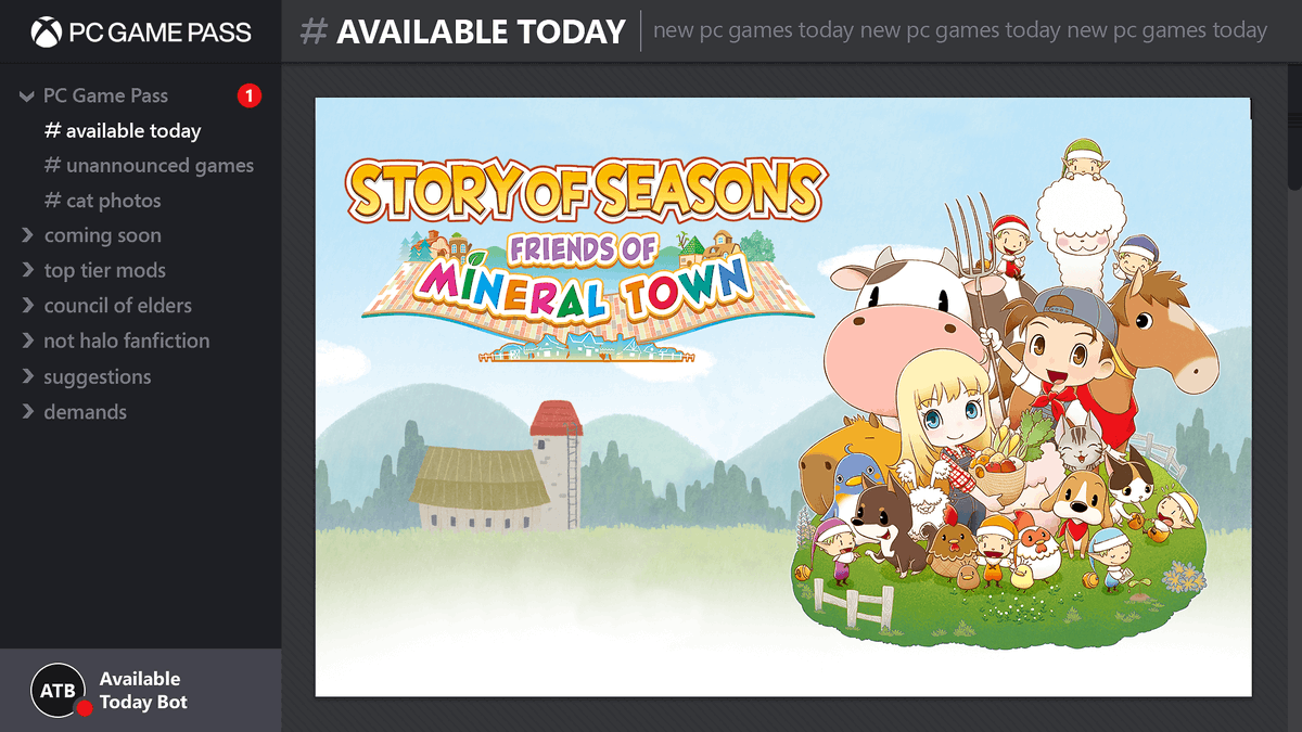 PC Game Pass tweet media