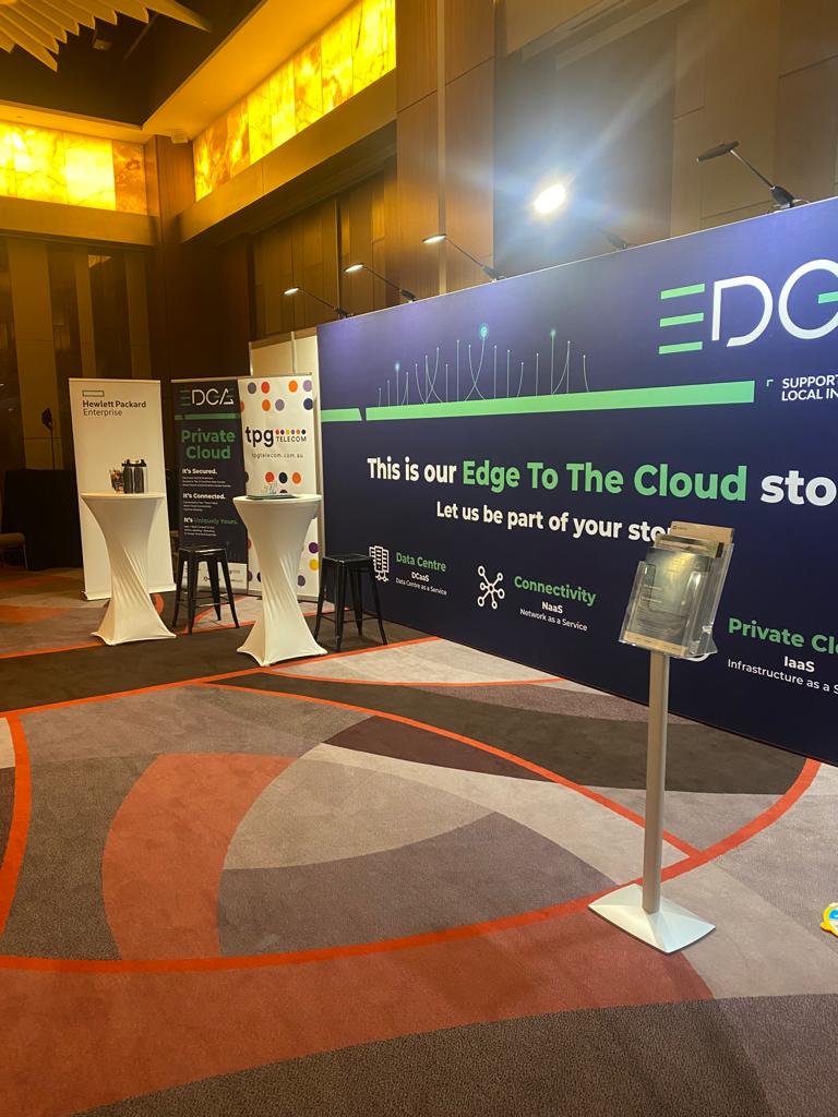 dcalliance's tweet photo. And it's a wrap! We had a fabulous day at the Perth Cloud &amp; Datacentre Convention. Together with TPG Telecom and HPE, we were one of the events biggest exhibitors, and we thank each and every one of you for engaging with us. https://t.co/0Y6XIOg2BL