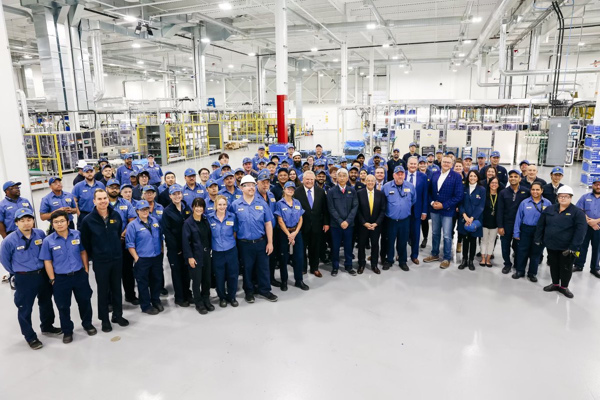 Jill Dunlop on Twitter "Ontario’s EV supply chain is growing! Mitsui Hightec (Canada) Inc. is
