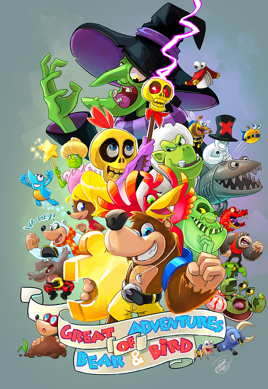 Steve Mayles on X: 25 years since we released Banjo Kazooie! Thank you all for the love you still show the game and the characters. / X