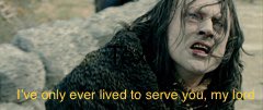 Did not realize that the LOTR character that best prepared me for motherhood was Grima Wormtongue