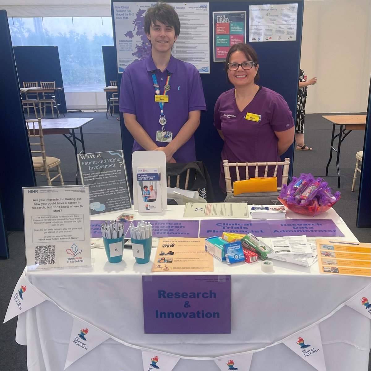 Research and Innovation at BHRUT (@bhrut_research) on Twitter photo What a great day today sharing clinical research as a potential career choice as part of the <a href="/BHRUT_NHS/">BHRUT NHS 🏥</a> Education and Career's Fair!
#NHS75 What a great day today sharing clinical research as a potential career choice as part of the <a href="/BHRUT_NHS/">BHRUT NHS 🏥</a> Education and Career's Fair!
#NHS75