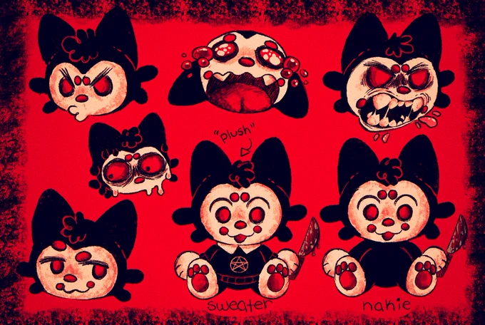 would y'all be interested in stickers/other merch of this ALT? he a stinky kitty 