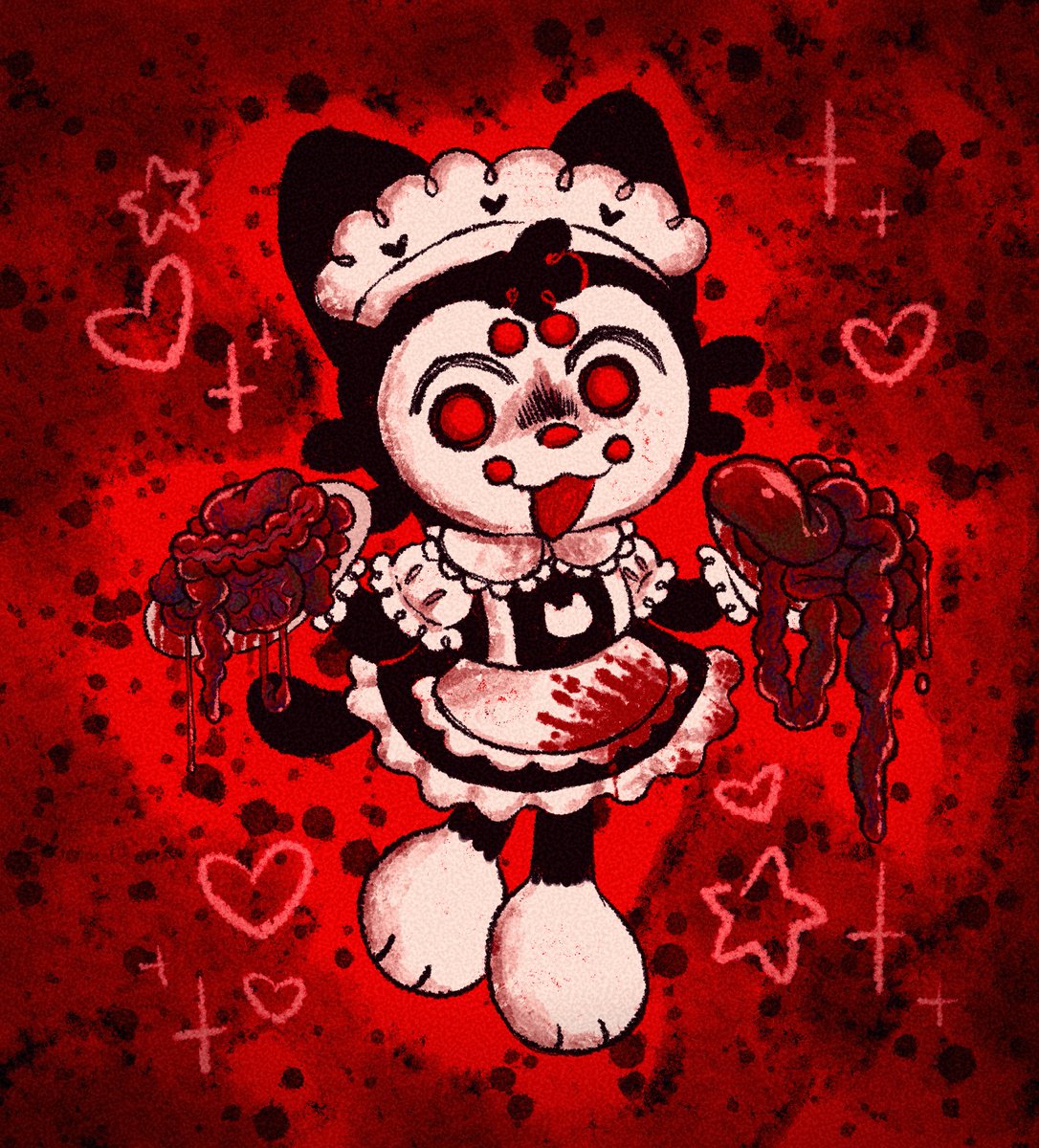 「would y'all be interested in stickers/ot」|Silver 🪱のイラスト