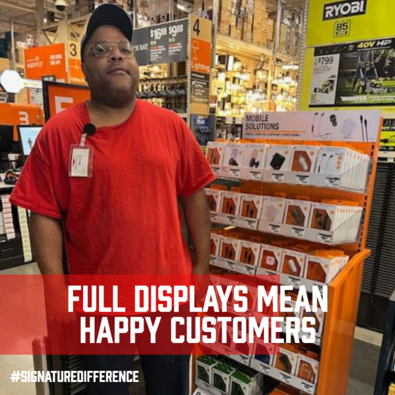 SigRetail's tweet photo. Your customers love to see your displays full of products.  That's why you need Signature Retail Services. https://t.co/ZspRPEO0tg