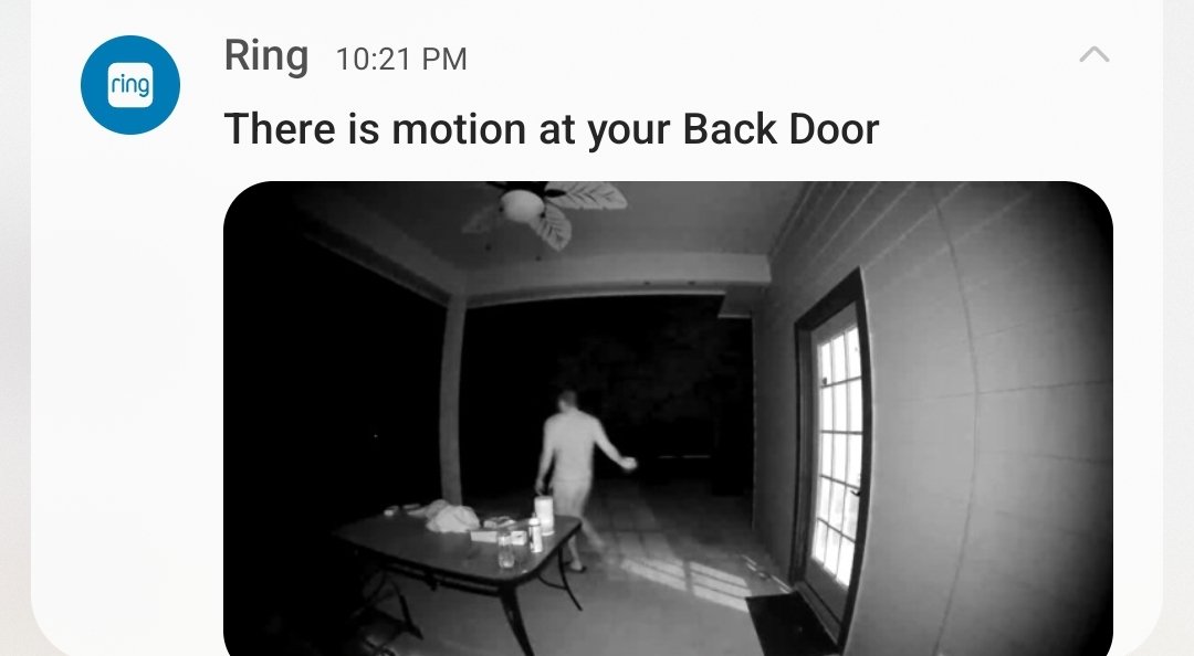 john on Twitter "MOTION DETECTED."