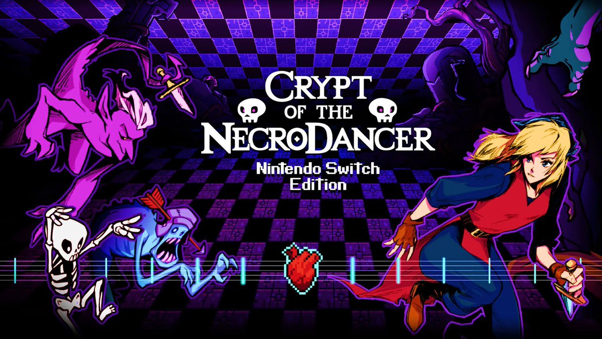 Wario64's tweet photo. Crypt of the NecroDancer: Nintendo Switch Edition is $3.99 on US eShop https://t.co/6E5w3IrIOP https://t.co/xxDGnOpqy4