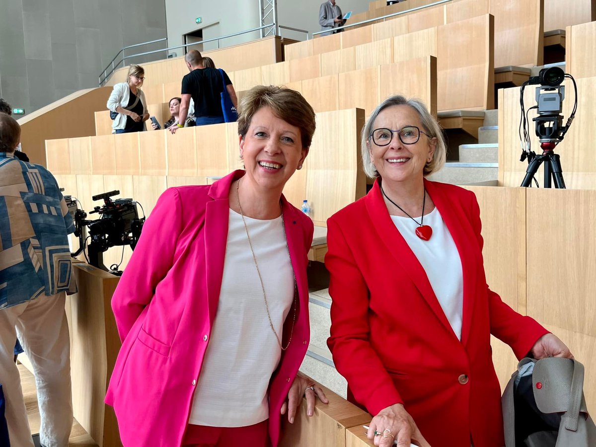 🗣️ Ravie d’être intervenue ce matin à la  conférence de la <a href="/Fepemfr/">Fepem</a>, sur la #PPLBienVieillir, et sur le rôle du travail à domicile et l'intégration des migrants. Une initiative pertinente, à l’aune du lancement d’un 3e Lab Migration dans notre région, que je soutiens pleinement !