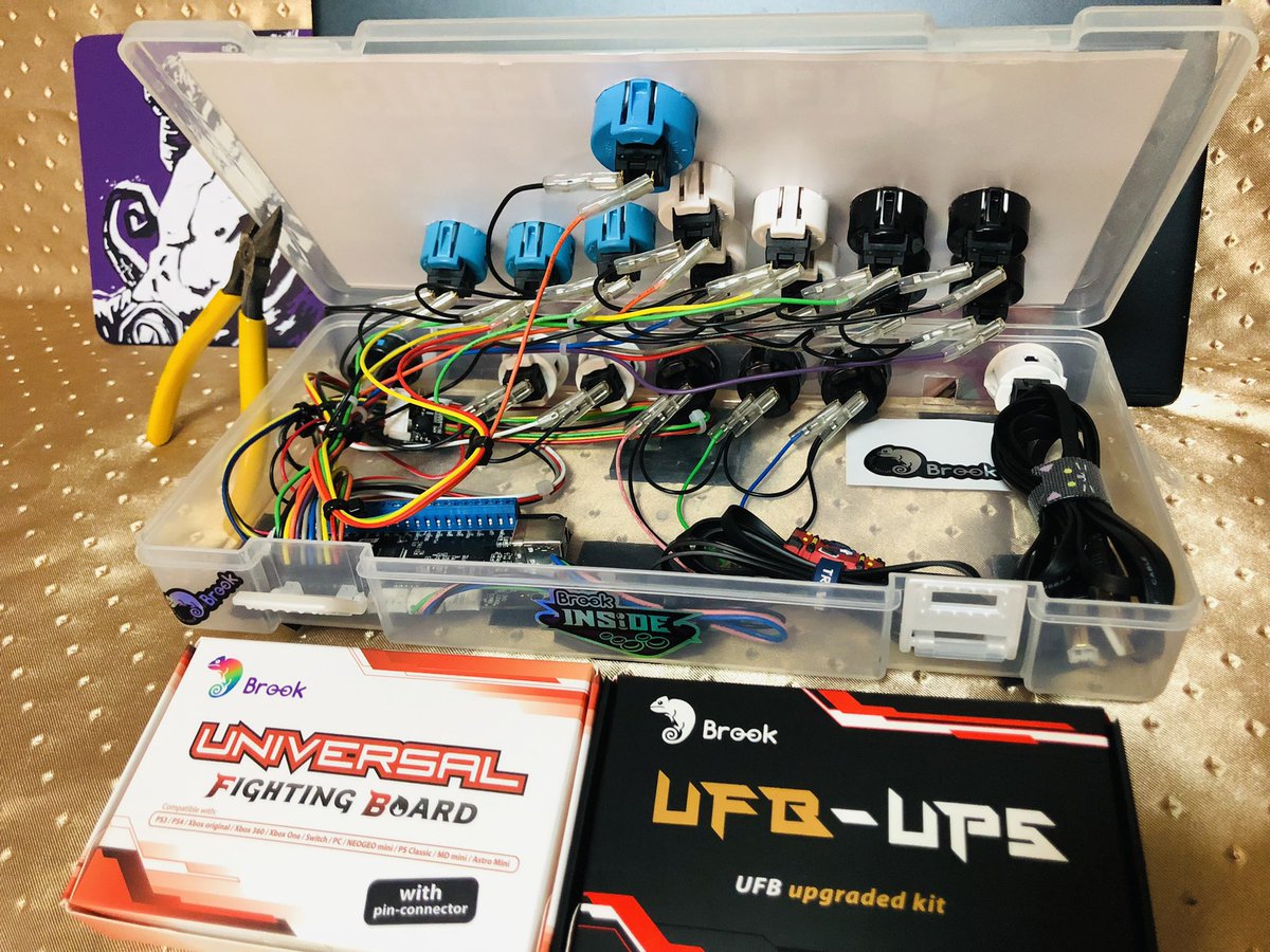 Anzaishou_L's tweet photo. It’s my first time to build a button type. Brook Fighting Board DOES WORK!!
Nice to meet Brook and yeah let’s play. #Brookgaming #BrookUniversalFightingBoard #BrookUFB #UFBUpGradeKit #PS5 #PS4 #Brook #Hitbox #Arcadestick https://t.co/UtraJS8nqp