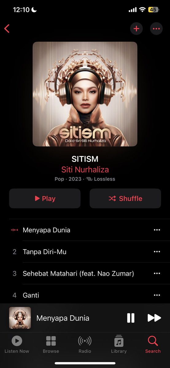 Lets stream! 

#SitismStreamingParty 
#SitismSitiNurhaliza 
#SITISM