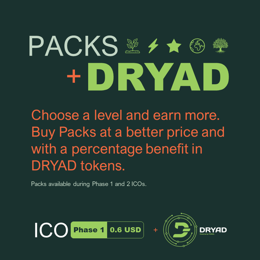 DryadProject's tweet photo. Introducing the DRYAD Packs, a special offer for determined customers. 🏆 Take advantage today and acquire our token with the possibility of generating more profit in the future. https://t.co/4Xv7BjLCaR