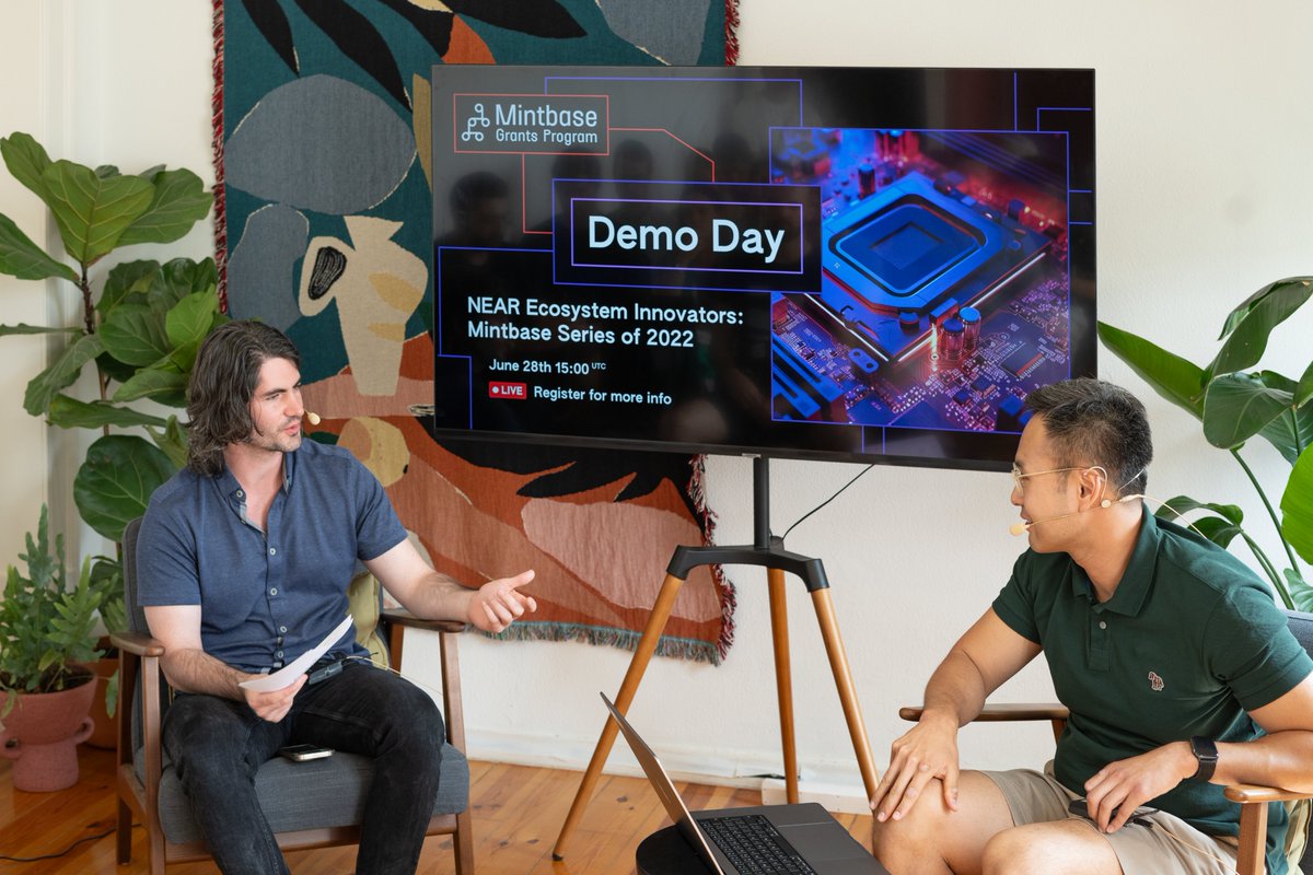 ama_protocol's tweet photo. What an inspiring time we had at #DemoDay yesterday!

We're delighted to witness the incredible performances of our talented grantees. A big thank you to each of them for their outstanding contributions to the @NEARProtocol!

We extend our appreciation to our partners, @nearhorizon and @NEARDevHub, for joining us and adding immense value to this event. 

Stay tuned for exclusive footage from the event, coming your way soon. Trust us, it's a showcase you won't want to miss!