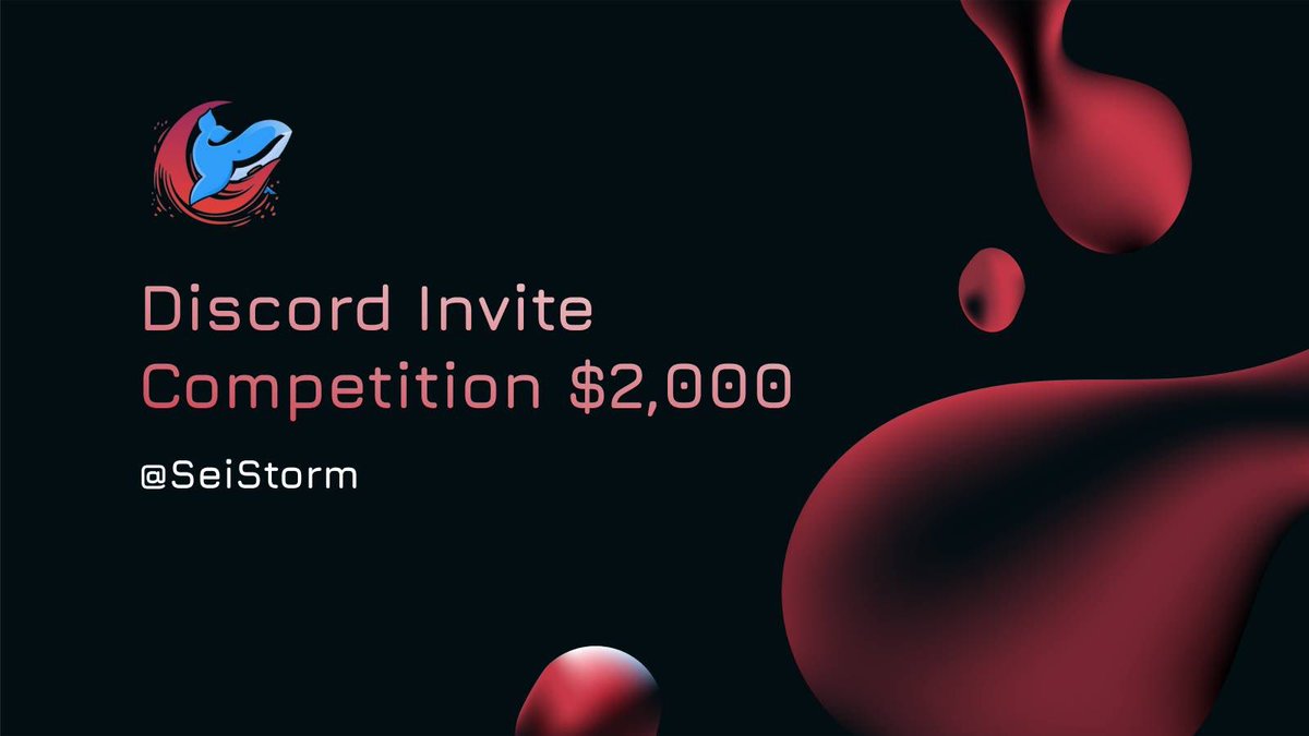 📢 Announcement: Exciting Discord Invite Contest 🧵

Thrilled to announce our Discord Invite Contest, where you have the opportunity to win a share $2000 in tokens 🌊 

Track invites: Discord.gg/seistorm

#seinetwork #airdrop #competition #launchpad #dex