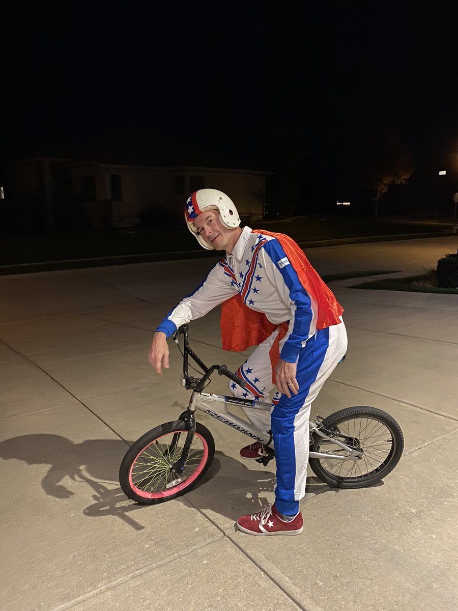 Pre-Blast @F3Spike: Join me at Burke HS as we explore the AO on an Evel Knievel 🇺🇸 Sky Cycle 🟥⬜️🟦🟥⬜️🟦🟥⬜️🟦 ⚠️ ⛔️. 

@F3Omaha 5 AM Pre Run and 5:30AM Beatdown