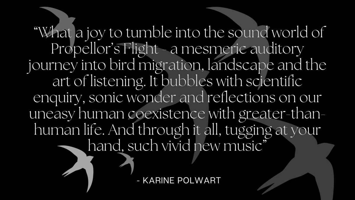 Propellor (@propellorens) on Twitter photo Beautiful words from <a href="/IAMKP/">Karine Polwart</a> about the Flight podcast. The final episode drops tomorrow! Beautiful words from <a href="/IAMKP/">Karine Polwart</a> about the Flight podcast. The final episode drops tomorrow!