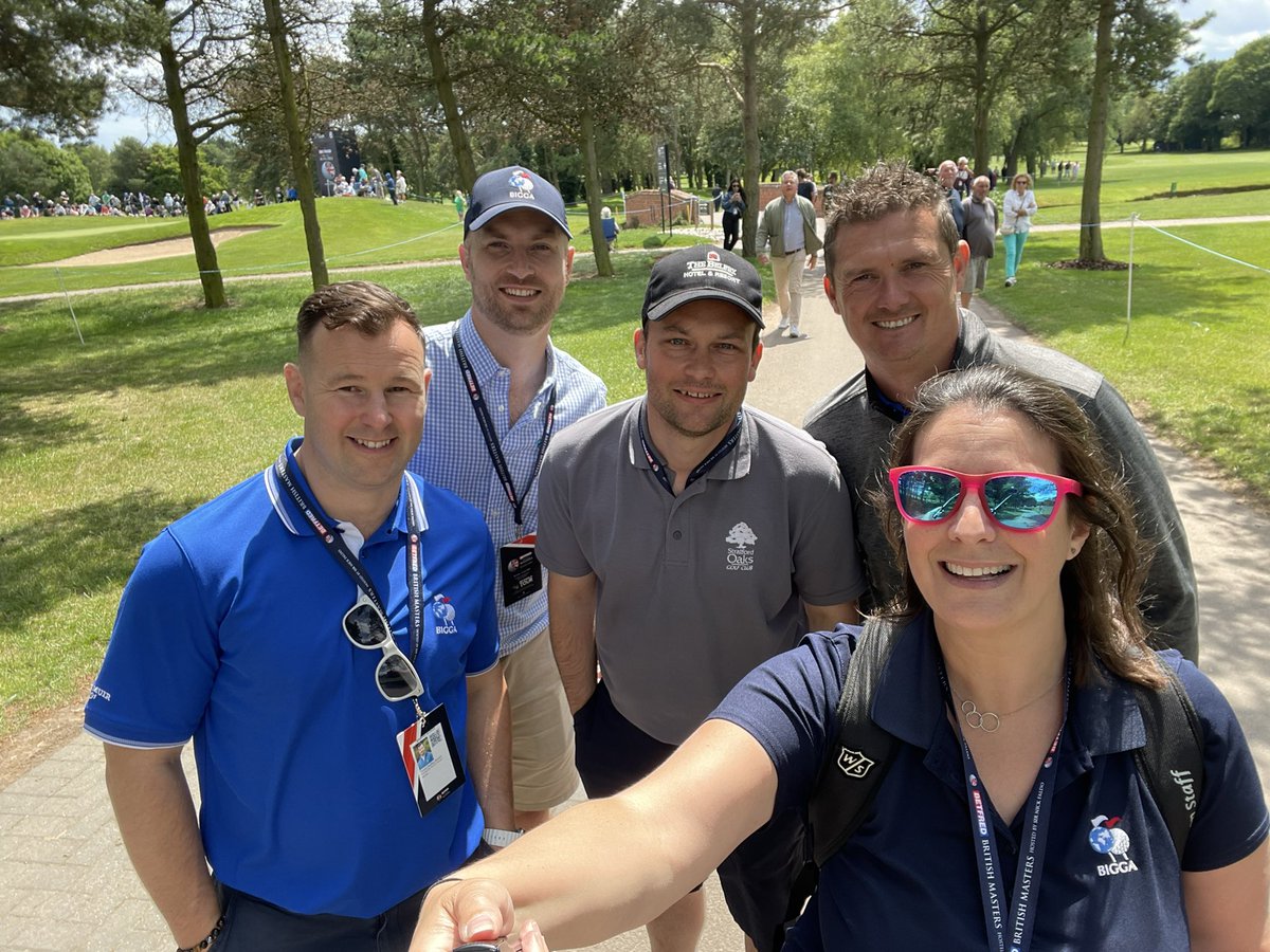 Karl, Steve and Zoe are currently on the <a href="/ThePGA/">The PGA</a> Golf Futures stand at the <a href="/DPWorldTour/">DP World Tour</a> British Masters <a href="/TheBelfryHotel/">The Belfry Hotel & Resort</a> 

If you are visiting come and say hi, we’d love to see you! 
We’re here to educate golfers about the wonderful world of greenkeeping careers.
