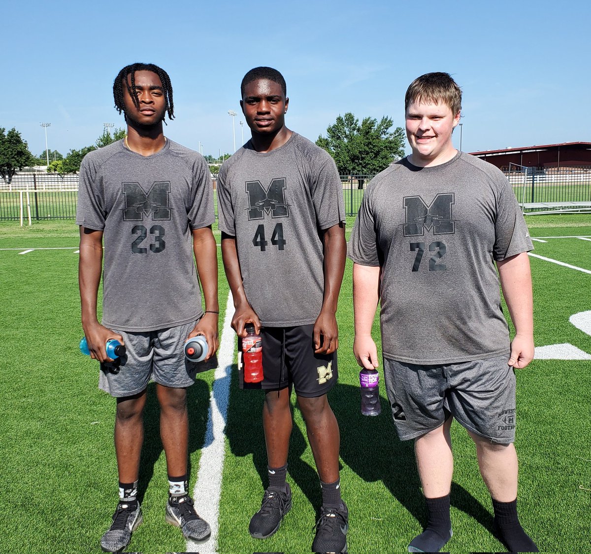 Tyler Caid (@tcaid) on Twitter photo CONGRATS to our BOMBER IRON Lifters of the week. Brandon Dixon (Skill), Ross Jones (Mid Skill), and Josh Cyr (OL/DL). Great job BOMBERS!! <a href="/MidDelAthletics/">Mid-Del Athletics</a> <a href="/TheBomberWay/">Bomber Sports</a> <a href="/Darrell26236113/">Darrell Hall</a>
<a href="/LoweRandon/">Randon Lowe</a> <a href="/CoachD777/">Chauncey Dana</a> <a href="/LastLetterC/">(DBC) Dominque Barnes-Carn</a> CONGRATS to our BOMBER IRON Lifters of the week. Brandon Dixon (Skill), Ross Jones (Mid Skill), and Josh Cyr (OL/DL). Great job BOMBERS!! <a href="/MidDelAthletics/">Mid-Del Athletics</a> <a href="/TheBomberWay/">Bomber Sports</a> <a href="/Darrell26236113/">Darrell Hall</a>
<a href="/LoweRandon/">Randon Lowe</a> <a href="/CoachD777/">Chauncey Dana</a> <a href="/LastLetterC/">(DBC) Dominque Barnes-Carn</a>