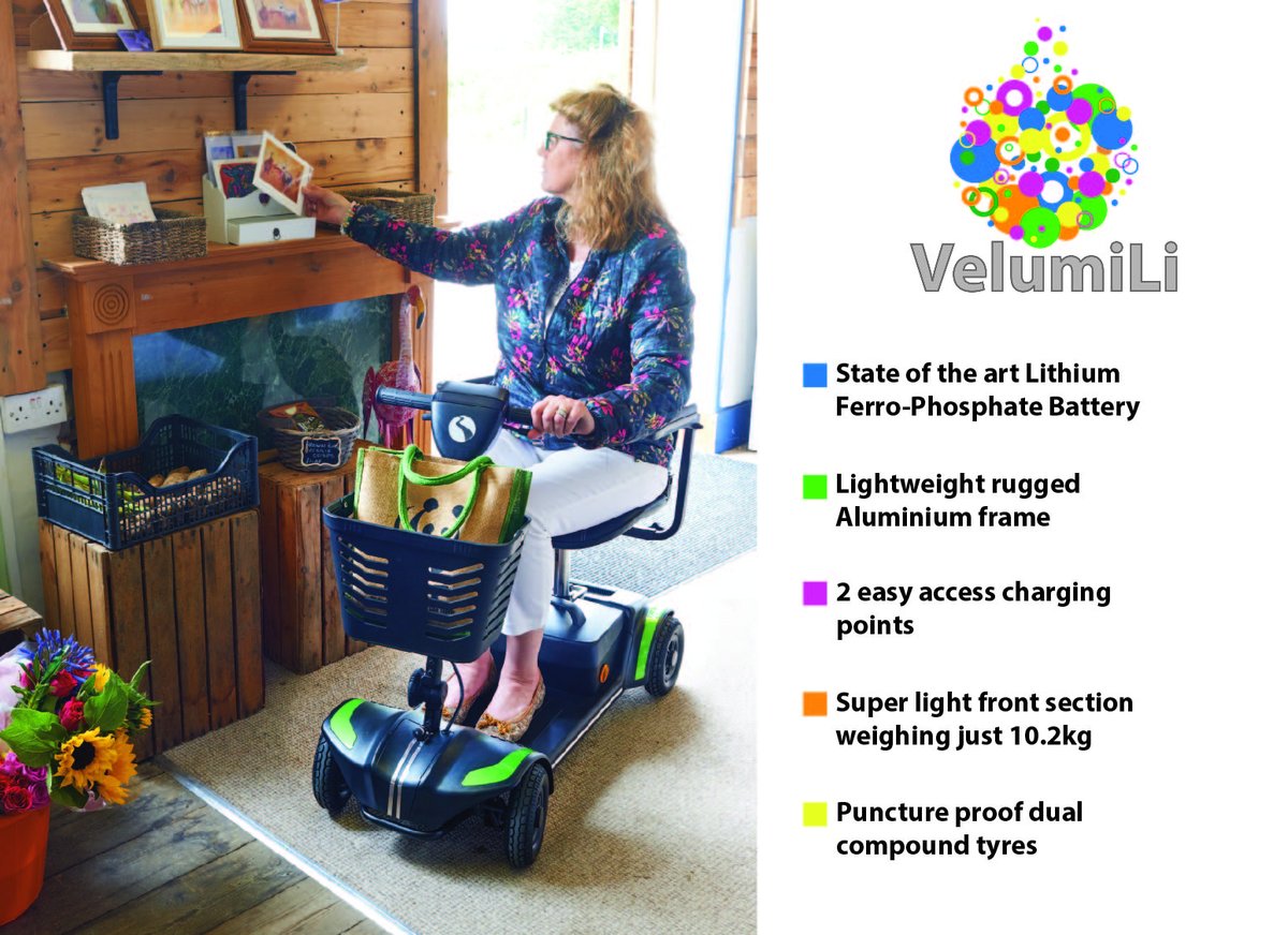 Poptastic colour choices with the Rascal VelumiLi! Will you choose green to match your garden or yellow for the sunny weather!