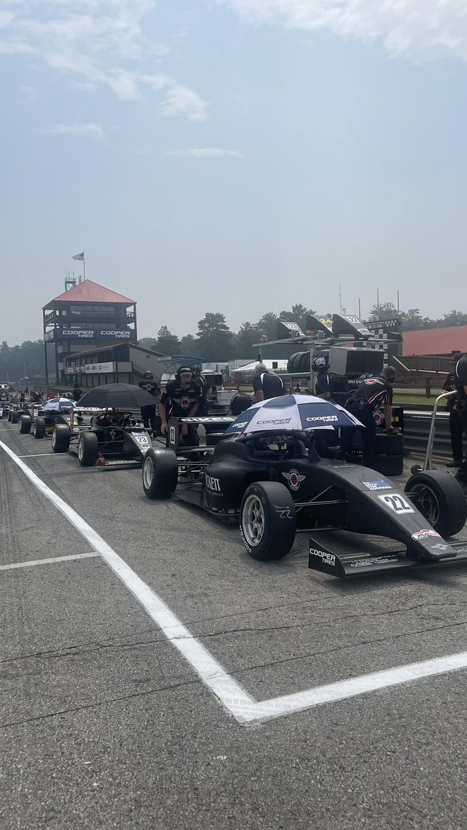 PabstRacing's tweet image. Good afternoon! We’re kicking off the weekend at @Mid_Ohio with a test session for @USF2000. Feels like a good weekend for trophies and points. 😉

#USFPro | #TeamCooperTire | #MidOhioGP