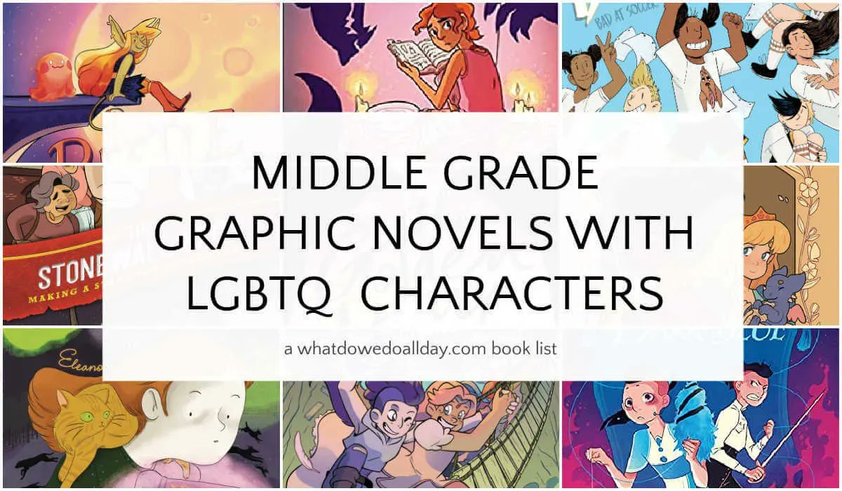 Best LGBTQ middle grade graphic novels via @momandkiddo

buff.ly/3C9qZ4F

#ReadYourWorld #kidlit #pridemonth