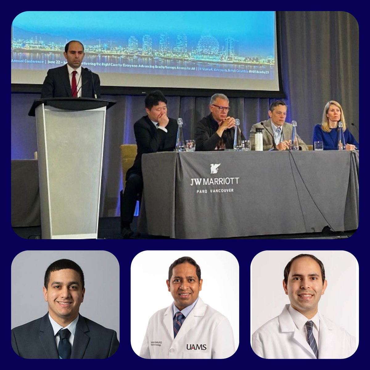 UAMS Radiation Oncology (@uams_radonc) on Twitter photo Congratulations to Drs. Prabhu, Samanta, and Lewis for their WIN at #ABSBrachy23 Shark Tank! Their proposal took the FIRST PLACE win!
They will be invited to submit their editorial in the American Brachytherapy Society Journal
Innovation and Initiative from our <a href="/UAMS_radonc/">UAMS Radiation Oncology</a> Team! Congratulations to Drs. Prabhu, Samanta, and Lewis for their WIN at #ABSBrachy23 Shark Tank! Their proposal took the FIRST PLACE win!
They will be invited to submit their editorial in the American Brachytherapy Society Journal
Innovation and Initiative from our <a href="/UAMS_radonc/">UAMS Radiation Oncology</a> Team!