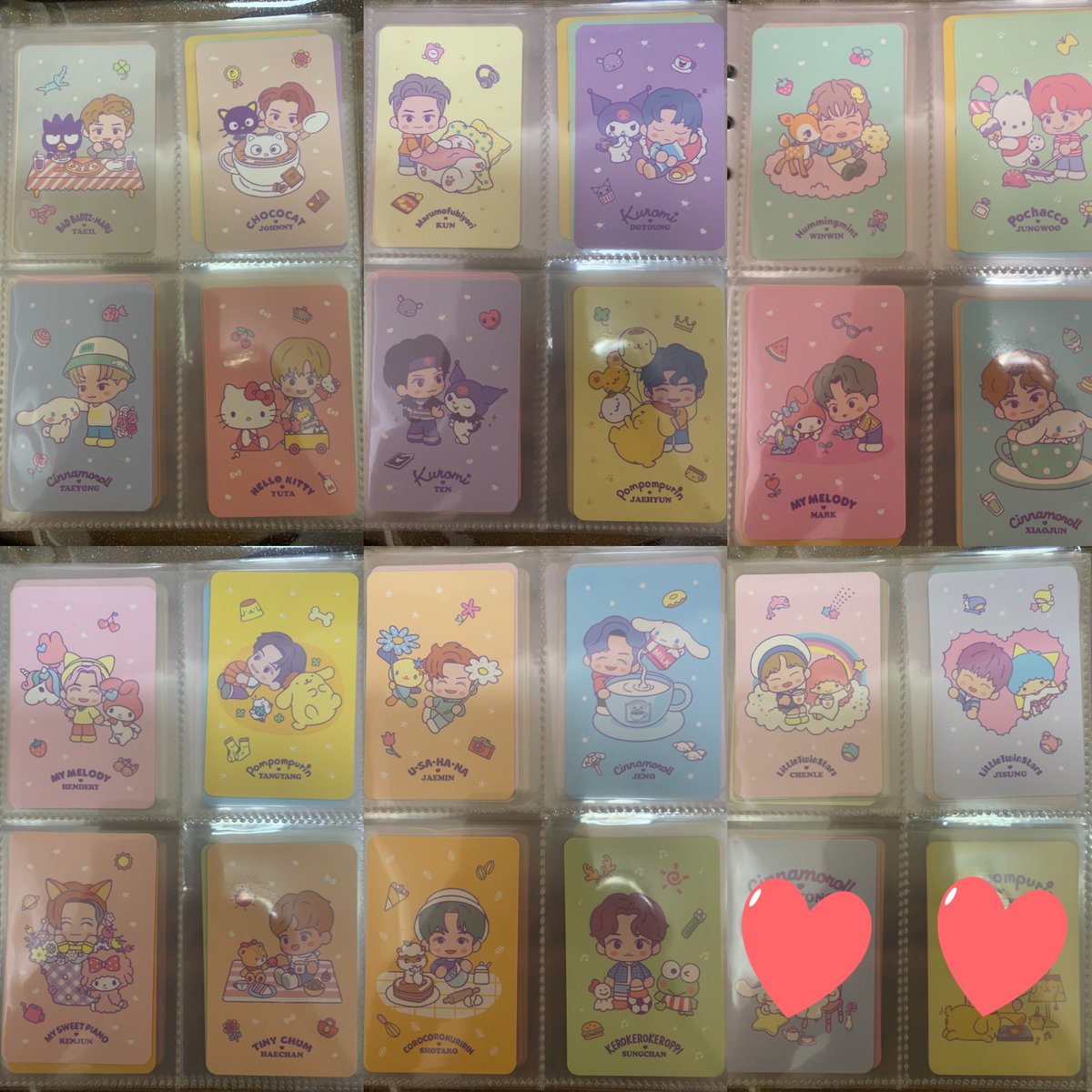 nanoeiii's tweet photo. การ์ด sanrio trading characters card 

A ver. 1300 บาท (22ใบ)
B ver. 1250 บาท (21 ใบ ขาดยูตะ)
ราคารวมส่ง

#ตลาดนัดNCTDREAM #ตลาดนัดNCT127 #ตลาดนัดWayV #ตลาดนัดNCTxSANRIO https://t.co/K8gofsKv0A
