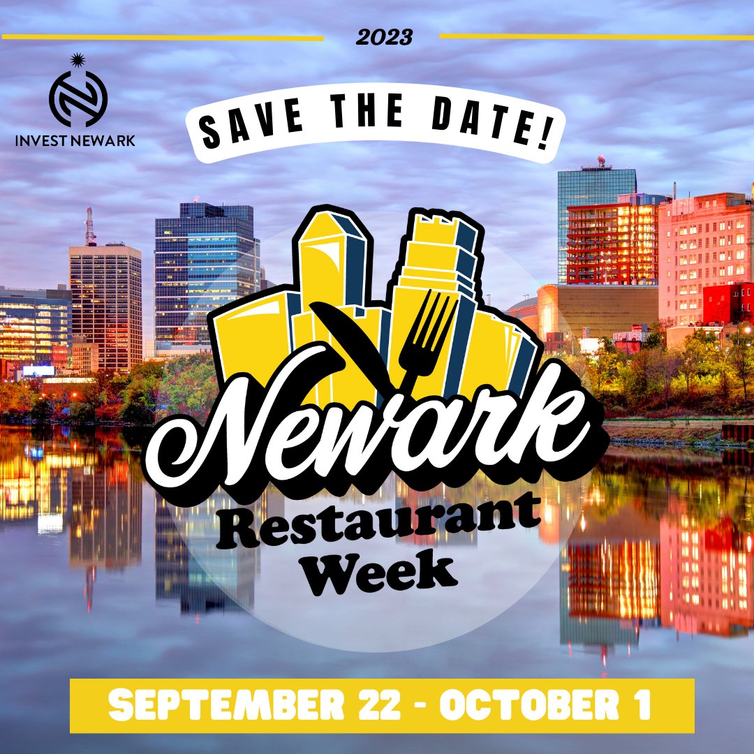 SAVE THE DATE! 
📅 Newark Restaurant Week is back on September 22 - October 1st. 
✅ Savor new culinary experiences while exploring the best local eats 🍴
✅ Use your Foodie Passport (launching soon!) for a chance to win 💰
loom.ly/fczJcA4
#NewarkRW #NewarkNJ #NJFoodies