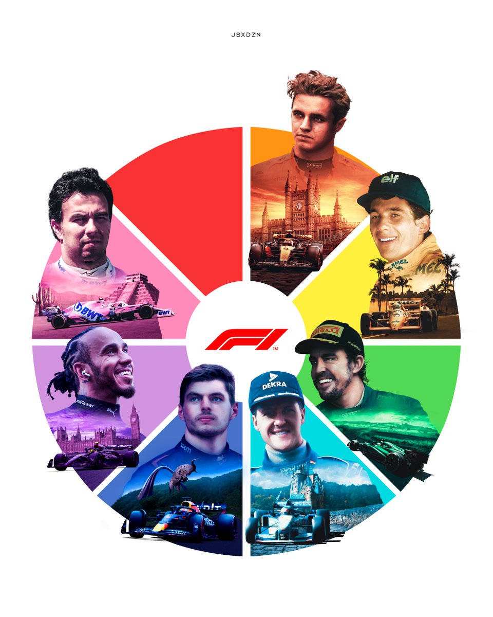 🚩Checo Pérez is the image of the color pink. There was little doubt in this case. The Mexican and the Racing Point car in 2020 have arrived.

Red is the last color. Who would you like to see occupy this slot on the wheel?

#smsports #F1 #Formula1 #colorwheelchallenge