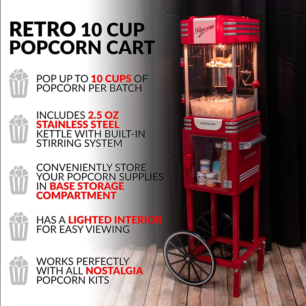HomeGardenWrld's tweet image. Add some Nostalgia to your SheShed/ManCave or Theatre Room with this popcorn maker...amzn.to/3Py8Q8v

#popcorn #popcornbucket #popcornmaker #movie #movienight #theatreroom #theatreroomdecor #mancave #mancavedecor #sheshed #shesheddecor