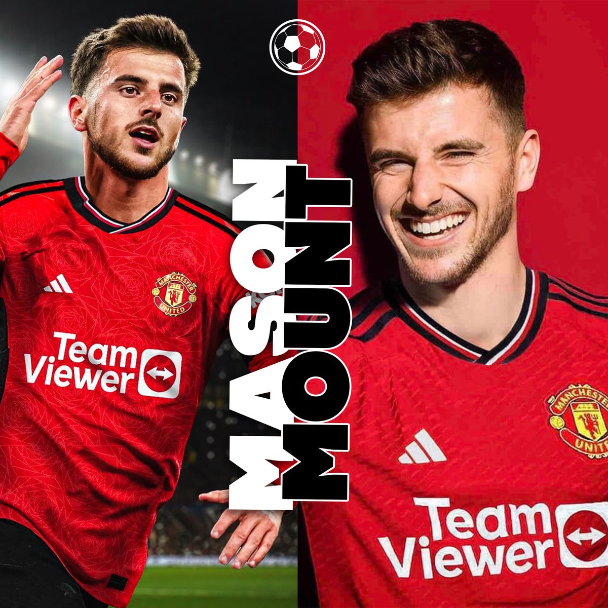 ZamayoaUTD's tweet photo. De Londres a Manchester
De Stamford Bridge a Old Trafford. 

Mason Mount será nuevo jugador del Manchester United de Erik Ten Hag para complementar el mediocampo junto a Bruno Fernandes y Casemiro. 

Todo sellado por £60m.  Pinta de gran fichaje para los #RedDevils. (vía @FabrizioRomano) 

#ManchesterUnited #MasonMount