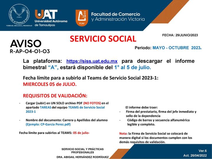 FCAV - UAT tweet media