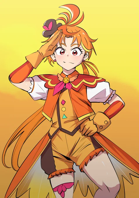 キュアウイング初描き