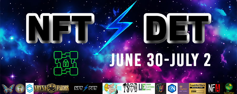 NrvnaVerse's tweet photo. We will be at @NFT_DET, how about you?!? 😎✨

#Web3 #Cannabis #Detroit https://t.co/JsTC1jqMna