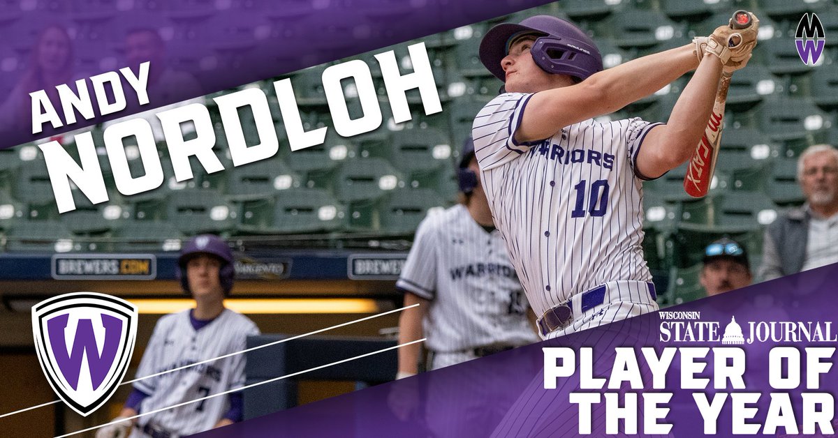 Warrior Media (@wm_whs) on Twitter photo Congrats to Andy Nordloh who has been named Player of the Year by the Wisconsin State Journal! <a href="/keebaseball/">Waunakee Baseball</a> #waunakeeway Congrats to Andy Nordloh who has been named Player of the Year by the Wisconsin State Journal! <a href="/keebaseball/">Waunakee Baseball</a> #waunakeeway
