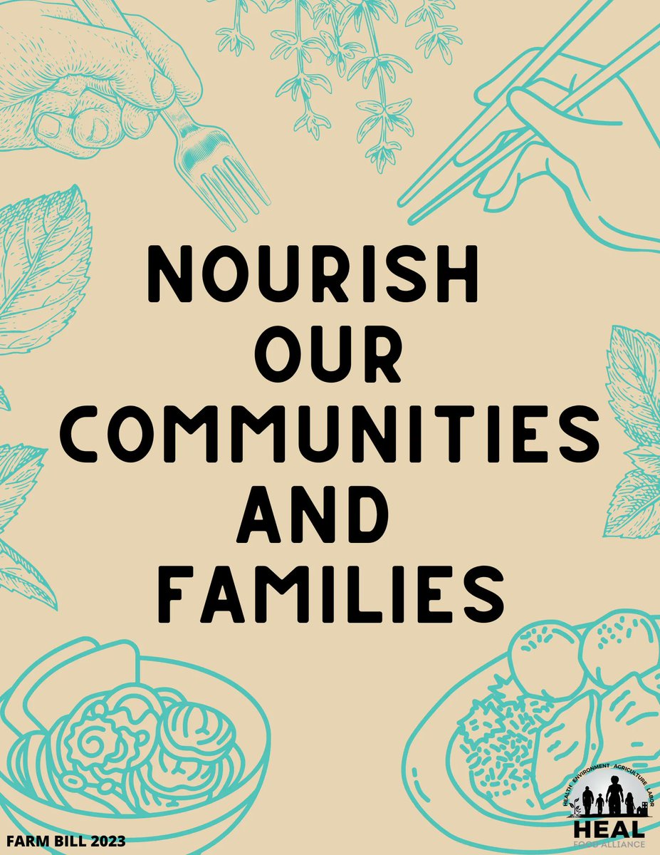 ChiFoodPolicy's tweet photo. We are joining the @HEAL_Food week of action to urge Congress to protect nutrition programs and center food insecurity in the 2023 Farm Bill! #FarmBillforThirivingFutures #NourishingPeople https://t.co/ZGY2xk36pp https://t.co/otTEbGcAOv