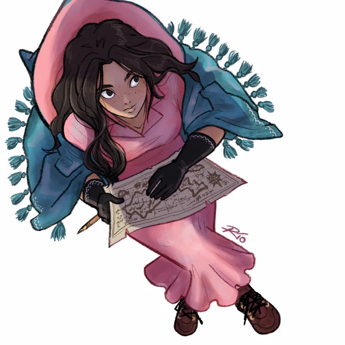 The Tangled based commission for   : part 2  our girl cass embarks on a journey of healing only to find a new  TuT <33    #riocmsn