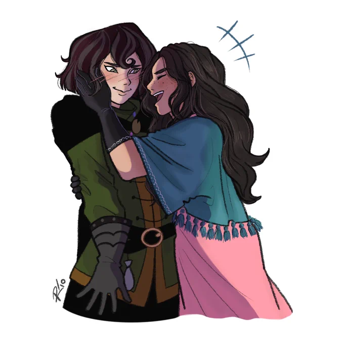 The Tangled based commission for   : part 2  our girl cass embarks on a journey of healing only to find a new  TuT <33    #riocmsn