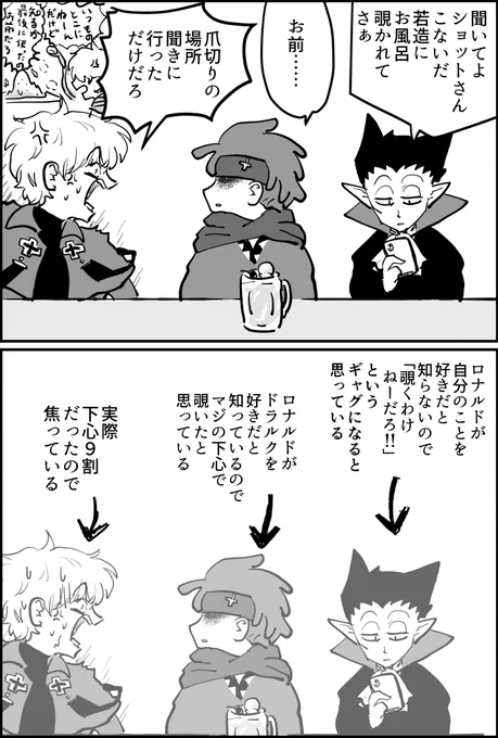 ロナドラ漫画(ロナ→ドラ) 