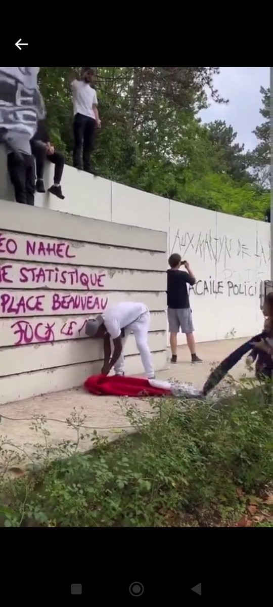 SpecRogue58597's tweet photo. @Parmentier_RN @Melanie_FTR 
Trouvez-vous sa normal ?... Brûler un drapeau Français..😪
Vivement 2027.. La France a besoin du @RNational_off https://t.co/cnC3jh9Ofg