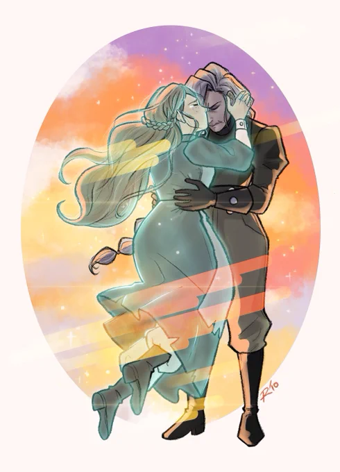 The Tangled based commission for   : part 1   som ulladonelle for ur soul ;;w;; I love how this piece turned out <33 Thank you again so much!!   #riocmsn