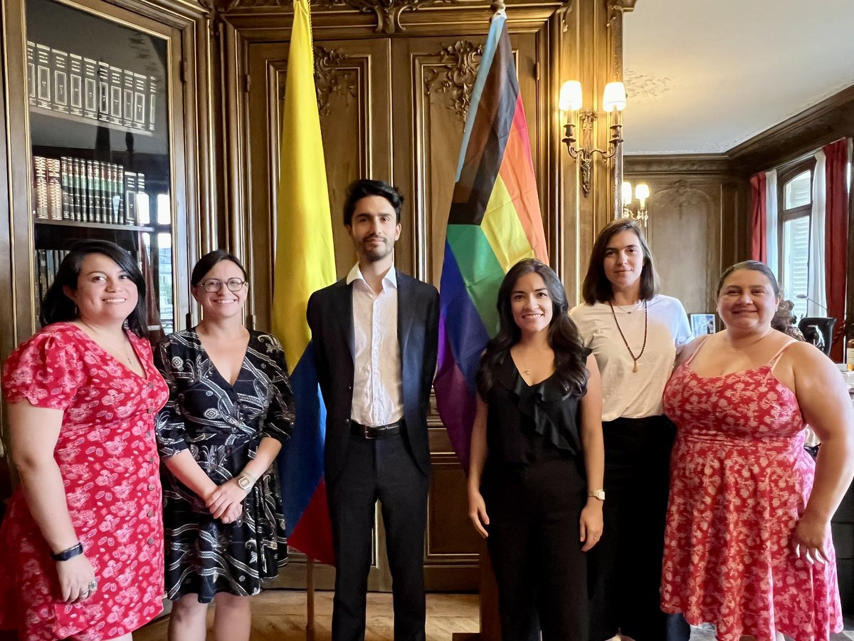 #SúmateALaRutaDiversa Desde la Embajada nos unimos a la conmemoración del mes del Orgullo LGBTIQ+ 🏳️‍🌈🏳️‍⚧️