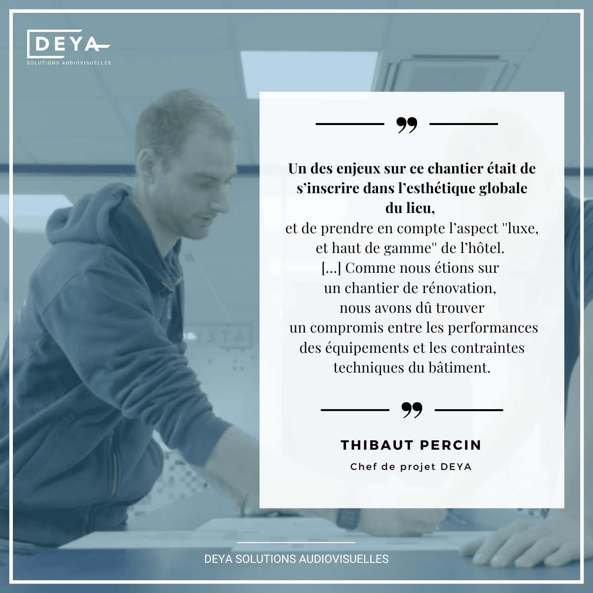 [💪 ÉTUDE DE CAS 💪]
Une rénovation réussie alliant esthétique et fonctionnalité🌟
Bravo à notre équipe pour avoir relevé le défi👏

👉 Pour consulter l'étude de cas complète : deya.fr/exemples/sonor…

#casestudy #DeyaProd  #accompagnement #hotellerie #luxe #Strasbourg