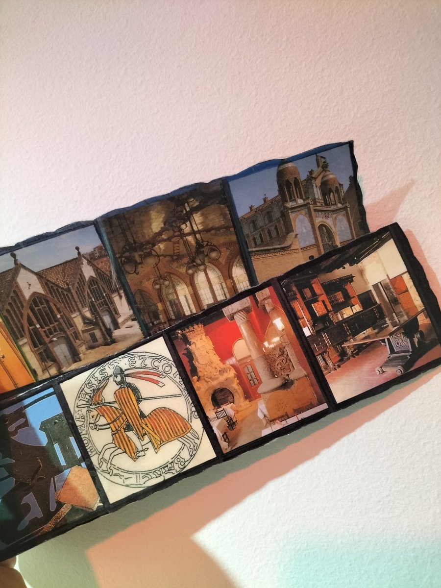 nuria157's tweet image. Acabar una ruta de la #BarcelonaModernista i que un rutaire et regali punts de llibre fets per ell. Això és TOP #rutesBarcelona #GuiaBarcelona #turismecultural #turismedequalitat