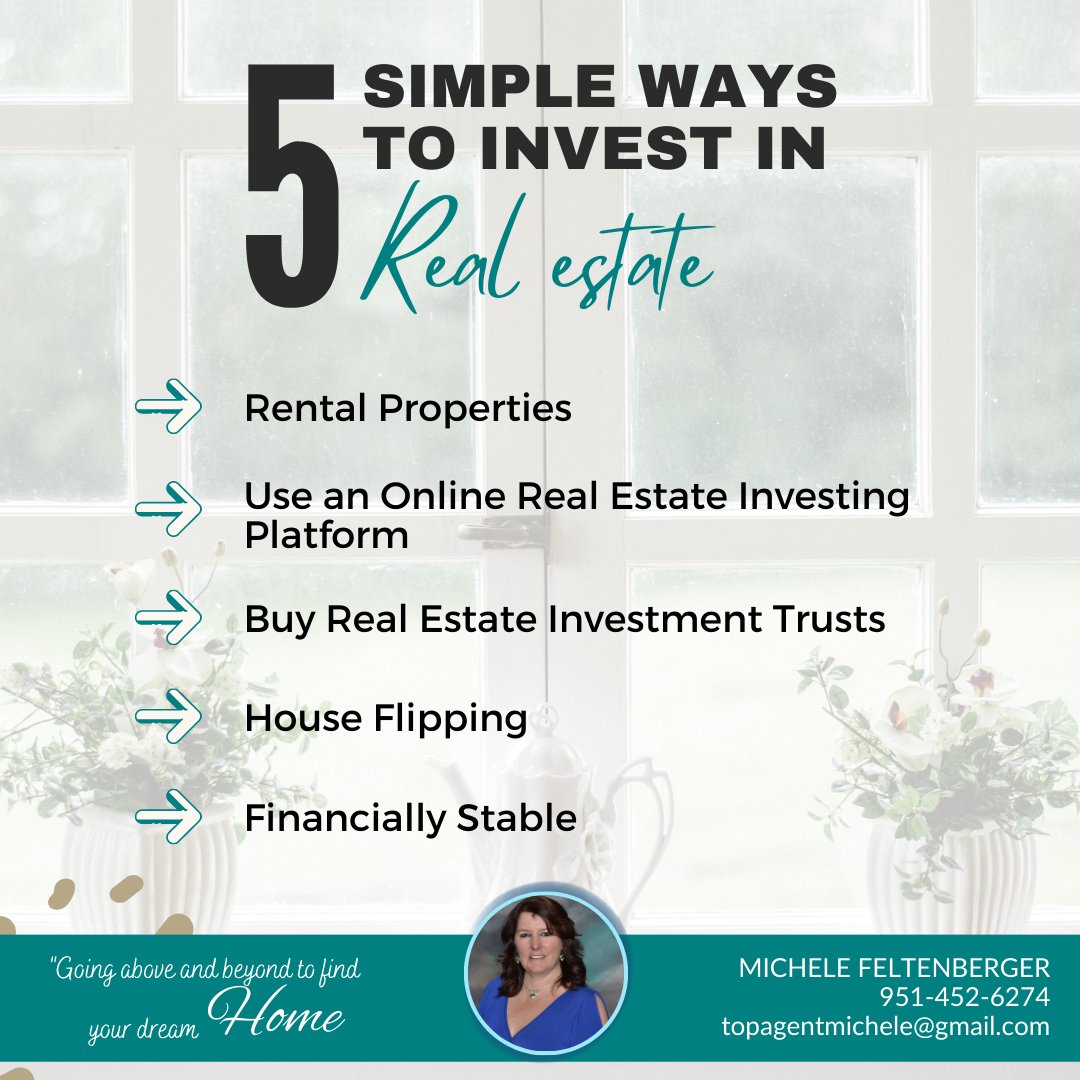 Ready to dive into the world of real estate investing? 

#RealEstateInvesting #FinancialFreedom #InvestmentStrategies #BuildingWealth #PropertyPortfolio #MorenoValleyHomes #MorenoValleyRealtor #ReaEstate #FirstTimeHomebuyerTips #RealEstateTips #RealEstateGoals