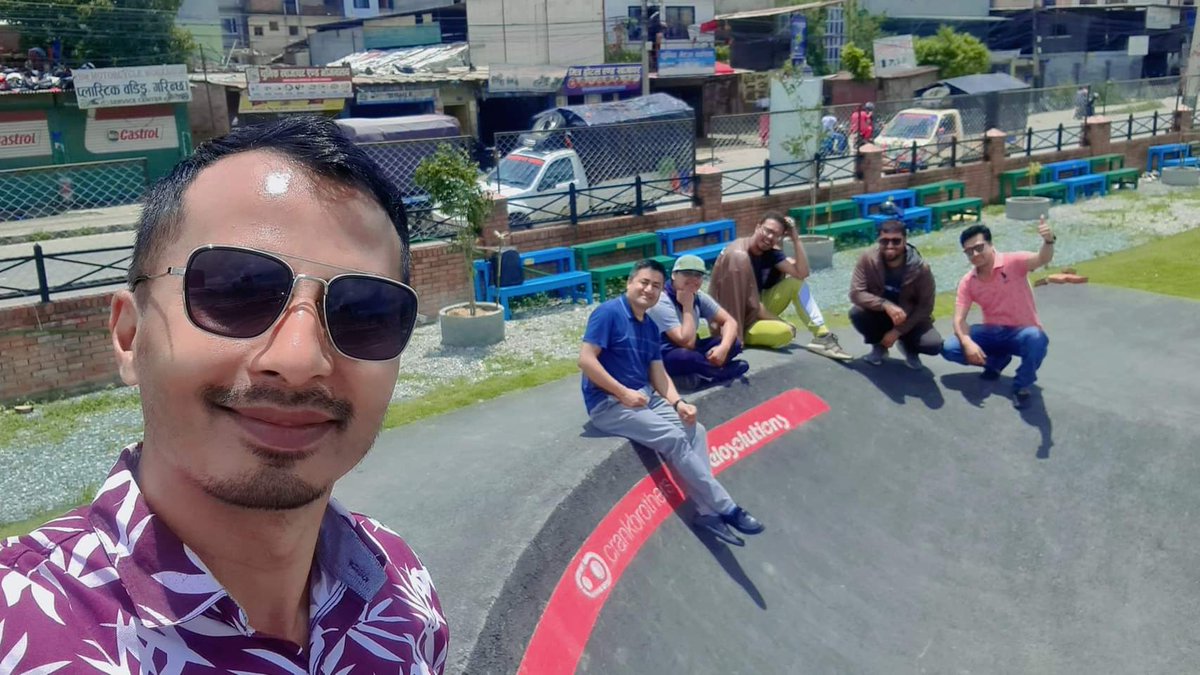 bikashnabin1's tweet image. Installed another 12 double decked plastic recycled benches at &quot;PUMP TRACK Kathmandu&quot;. #reamwork 
#pumptrack #recycledplastic #benches #ideate #likemindedprofessionals #teamwork #PublicUse  #undpacceleratorslab #BeatPlasticPollution #bw2v  #kleanitupcyclers #himaliriders #LMC